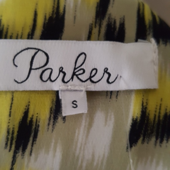 Parker V-neck Elastic waist dress size S - Picture 5 of 6